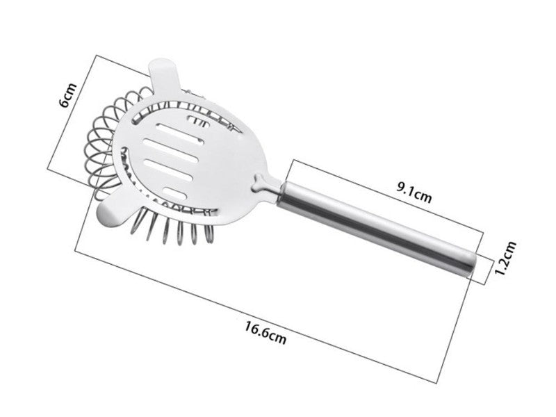 Bar 5pcs Stainless Steel Cocktail Shaker Set