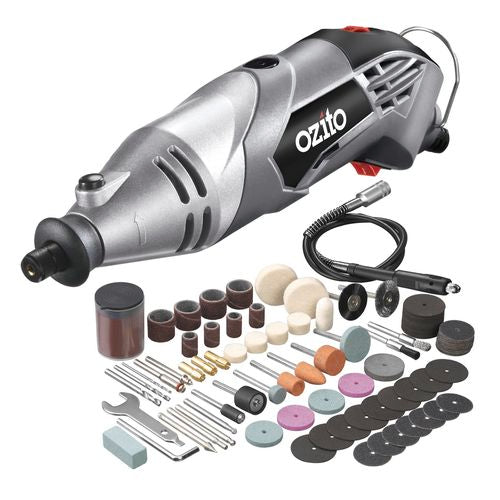 Tools Ozito 109 Accessories Rotary Tool Set With Flex Shaft Plus