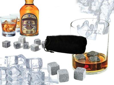 Food & Drink 8PCS Whiskey Stones Ice Cube Cooler Reusable Chill