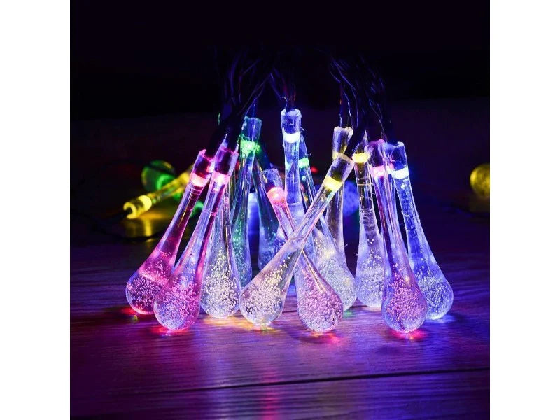 Solar Garden Lights 30 LED Multi-color Decoration String Lights