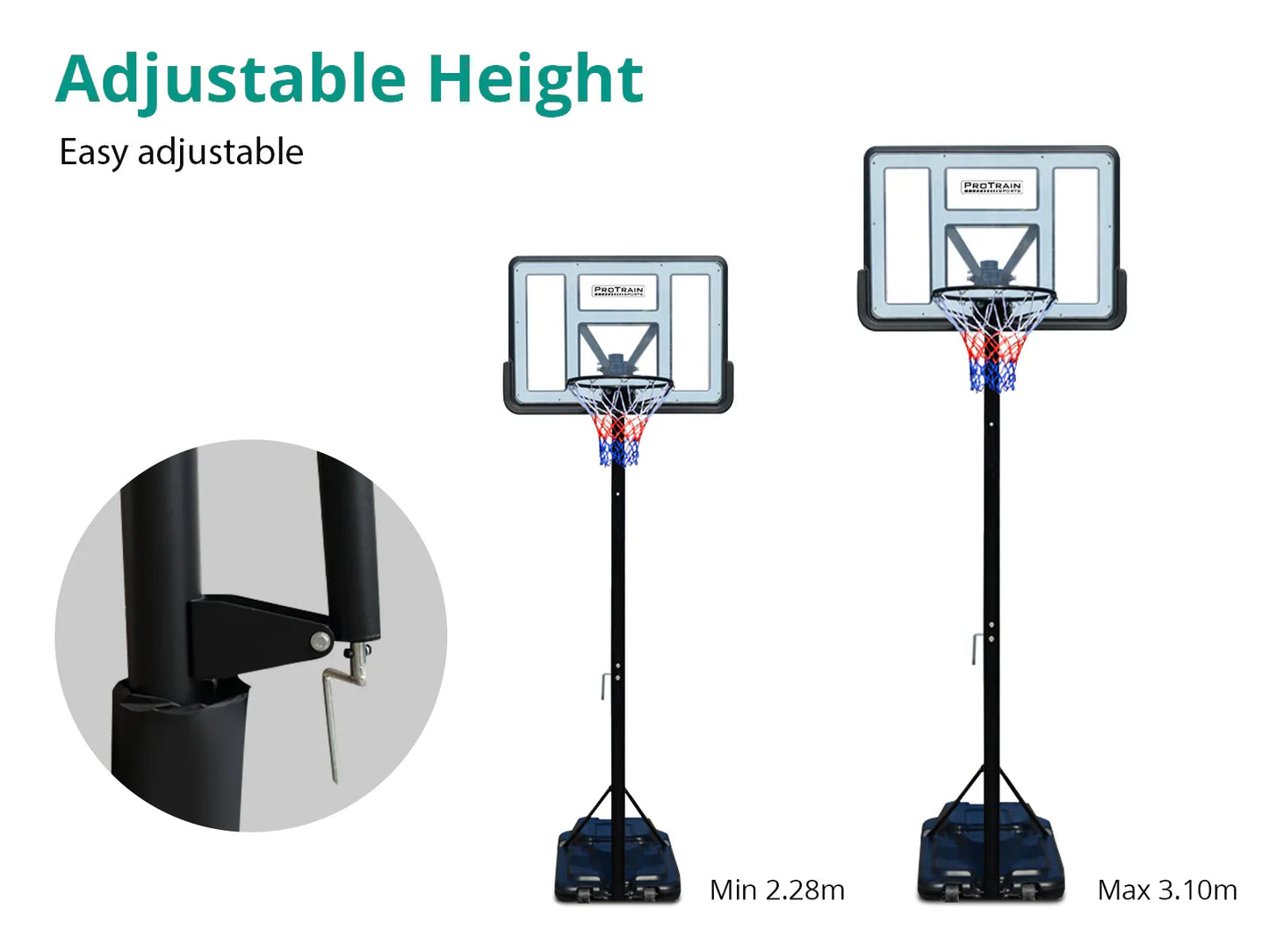 Portable Basketball Stand Hoop