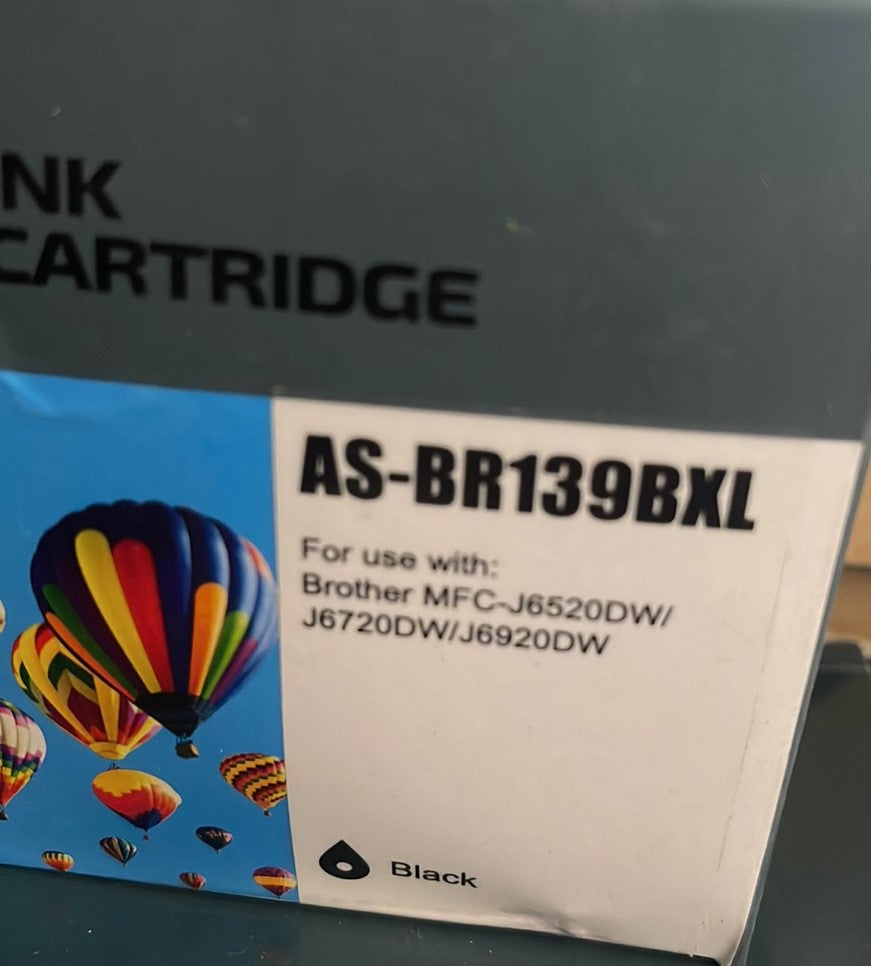 Ink LC139XLBK Black Ink Cartridge Compatible – for use in Brother Printers