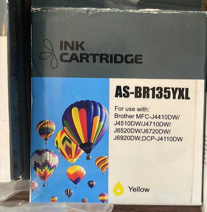 Ink LC233Y Brother Yellow Ink Cartridge Genuine