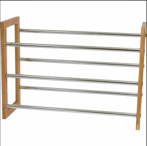 Bedroom Whitmor Shoe Rack H: 457mm, W: 178mm, D: 635mm Chrome