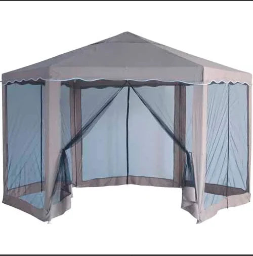 Tent Lyon Hexagonal Gazebo H: 2.6m, Dia: 4m