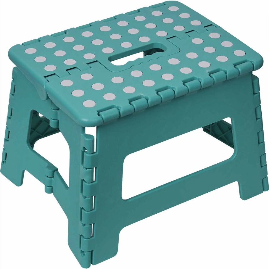 Ladder Foldable Step Stool 1 Step Plastic