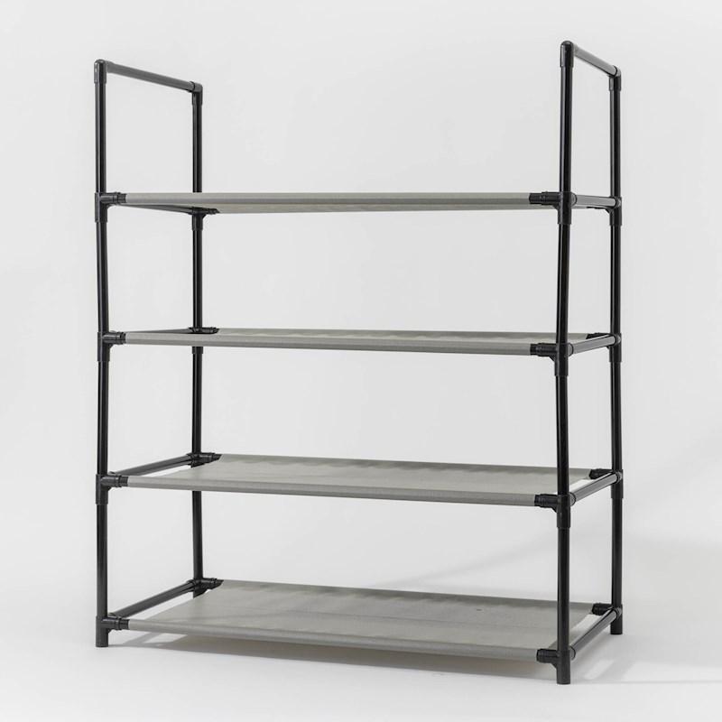 Maddison House Oxford Shoe Rack 4 Tier