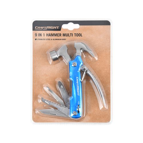 Hand Tools Craftright 9-In-1 Hammer Multi Tool