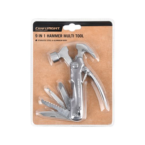 Hand Tools Craftright 9-In-1 Hammer Multi Tool