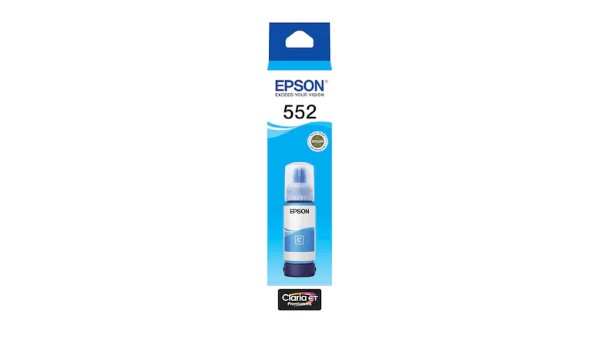 Ink Epson EcoTank T552 Ink Bottle - Cyan