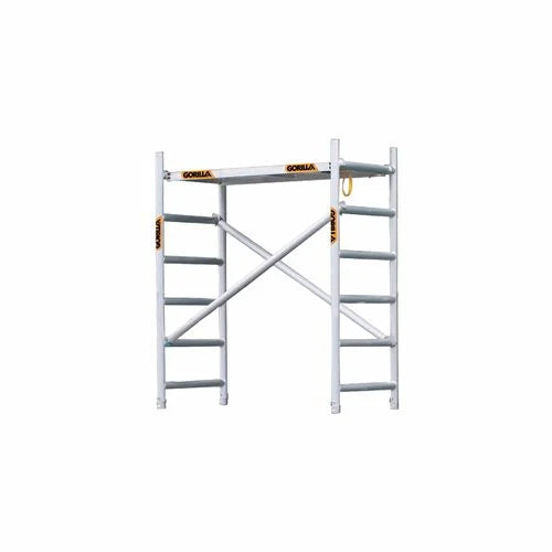 Ladders Mobile Scaffold Pack, Full Set, Base + Tower + Riser (Stabilizers Sold Separately)