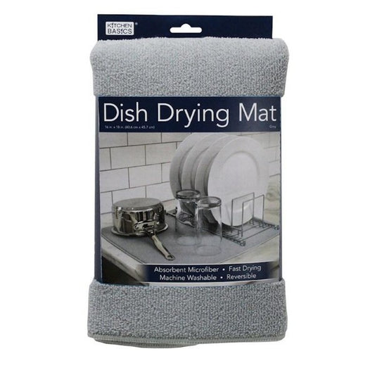 Kitchen Basics Dish Dry Mat Grey