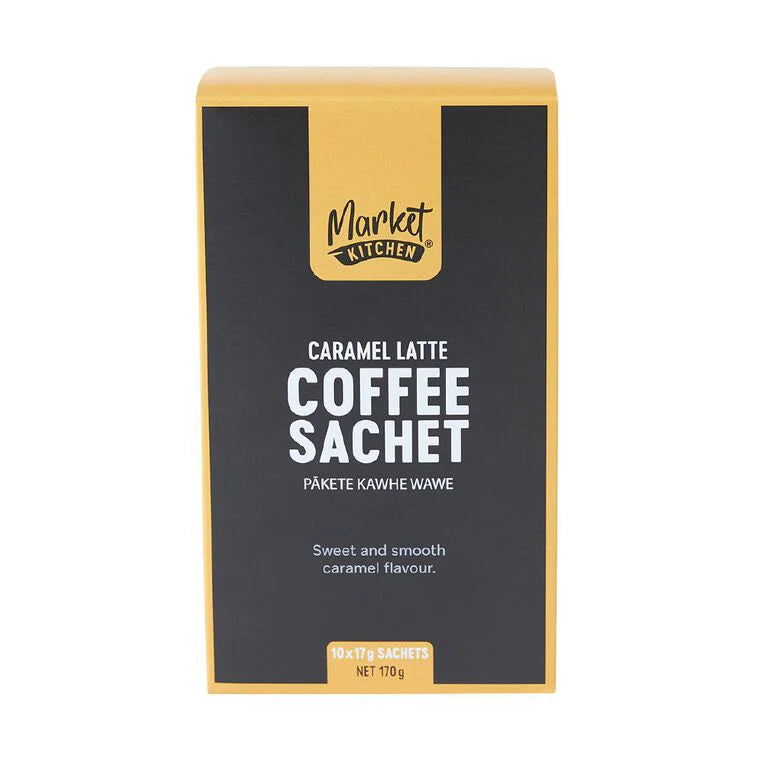 Drinks Market Kitchen Caramel Latte Sachets 10 Pack