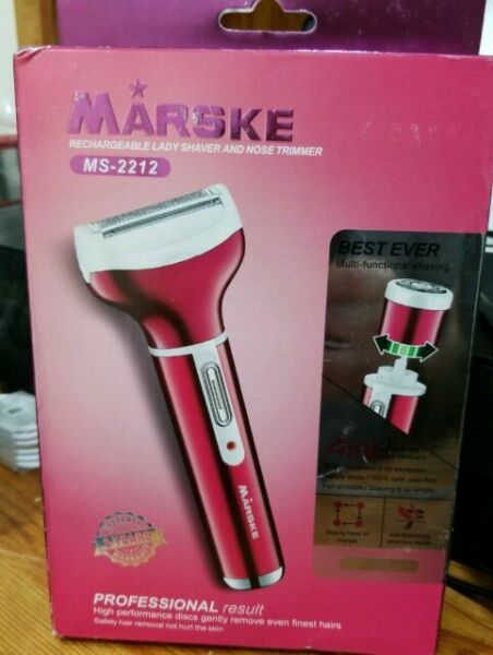 Marske Rechargeable Lady Shaver & Nose Trimmer (5434545701016)