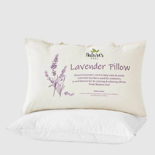 Bedroom Natures Feel Lavender Scented Pillow