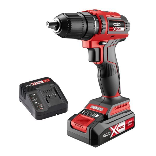 Ozito PXC 18V BRUSHLESS COMPACT DRILL DRIVER KIT (Promo)