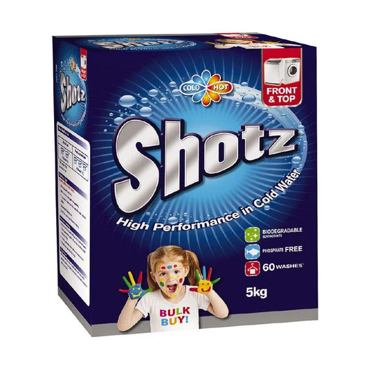 Laundry Shotz Front & Top Load Laundry Powder 5kg