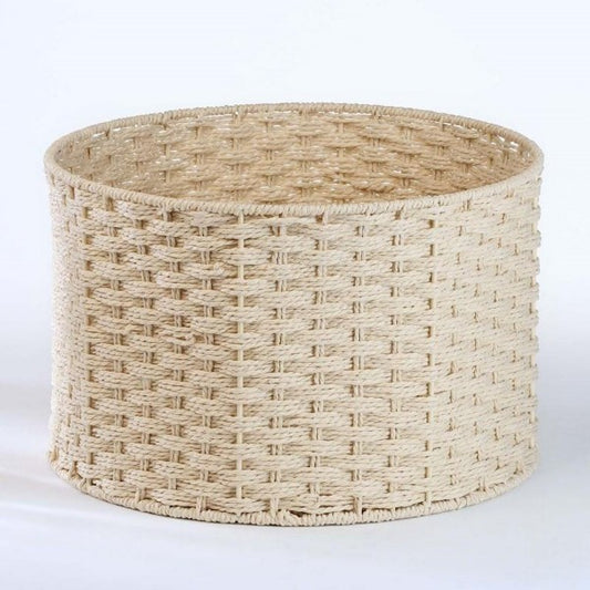 Home Soria Storage Basket Beige Round Large