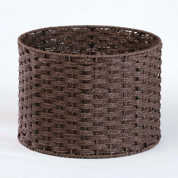 Home Soria Storage Basket Brown Round Medium