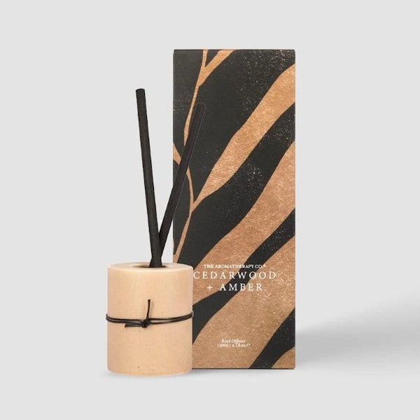 Home The Aromatherapy Co Desert Leaf Diffuser Cedarwood & Amber