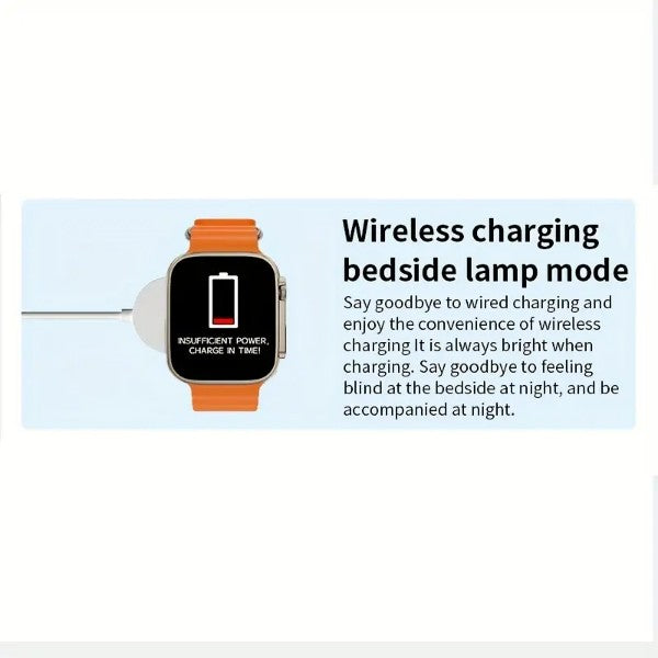 Smart Watch 8 MAX Wireless Charging NFC Touch Screen Android-IOS