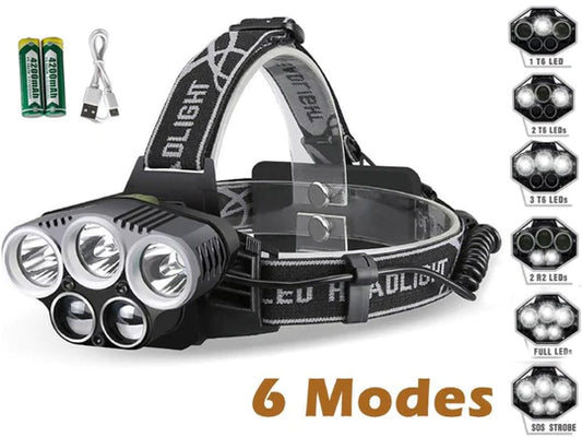 Outdoor Head Lamp LED Outdoor Head Torch Waterproof