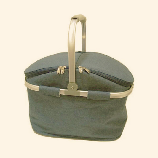 Camping Tablefair Picnic Cooler Bag Aluminium Frame & Handle Blue $69.99   {lautoka got 1x blue & nadi got 2x grey)