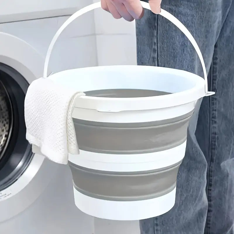 Cleaning Ultra-Portable Durable Foldable Silicone Bucket