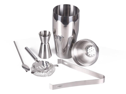 Bar 5pcs Stainless Steel Cocktail Shaker Set