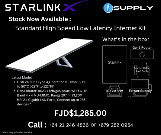 STARLINK Standard Gen 3 High Speed Low Latency Internet Kit