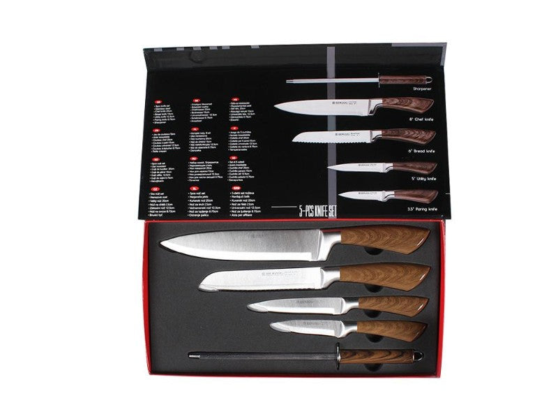 Kitchen 5PCS Knife Set - Stainless Steel Knife Set