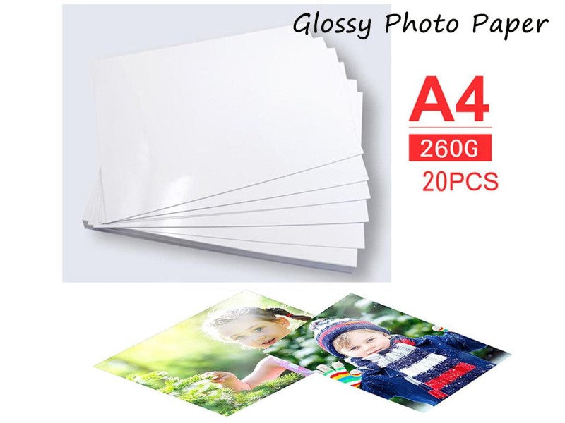 Photo Paper, Glossy A4 Photo Paper