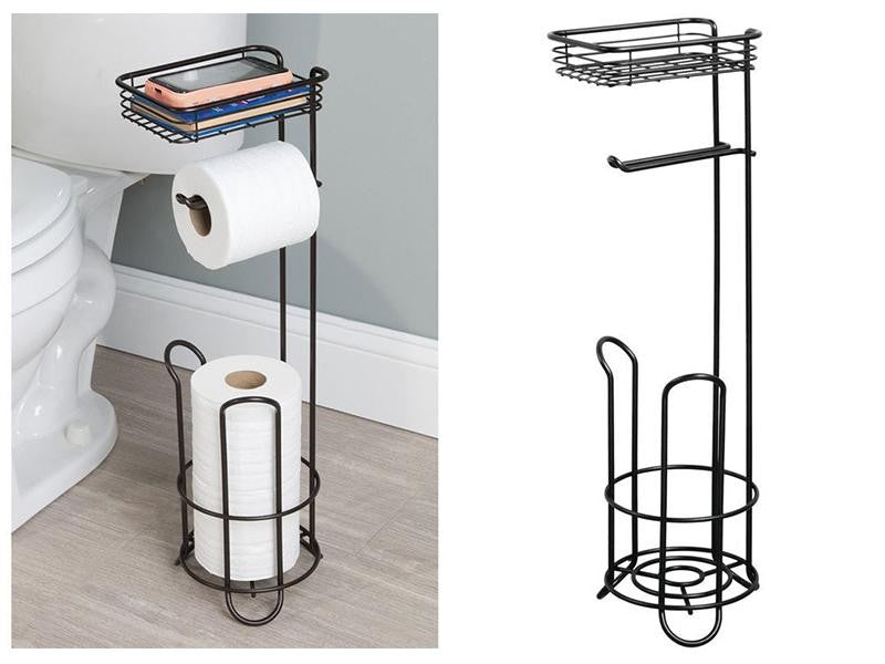 Bathroom Free Standing Toilet Paper Holder