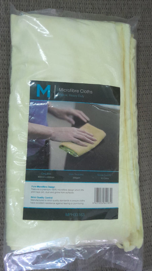 Microfibre Cleaning Cloth Pack of 10