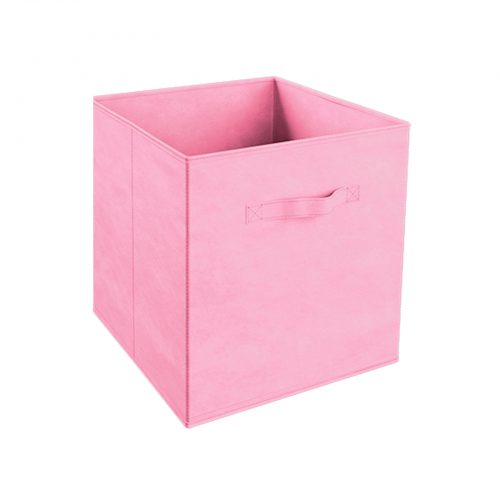 Storage - Clever Cube Compact Fabric Insert Pale Pink 270mm W x 270mm D x 270mm H