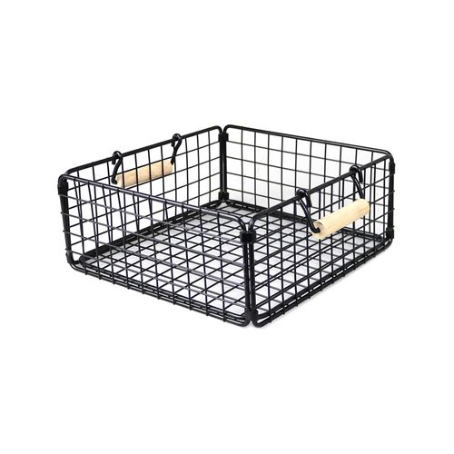 Kitchen Boxsweden Small Black Toska Wire Basket