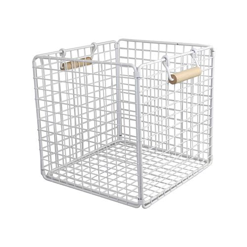 Kitchen Boxsweden Large White Toska Wire Basket