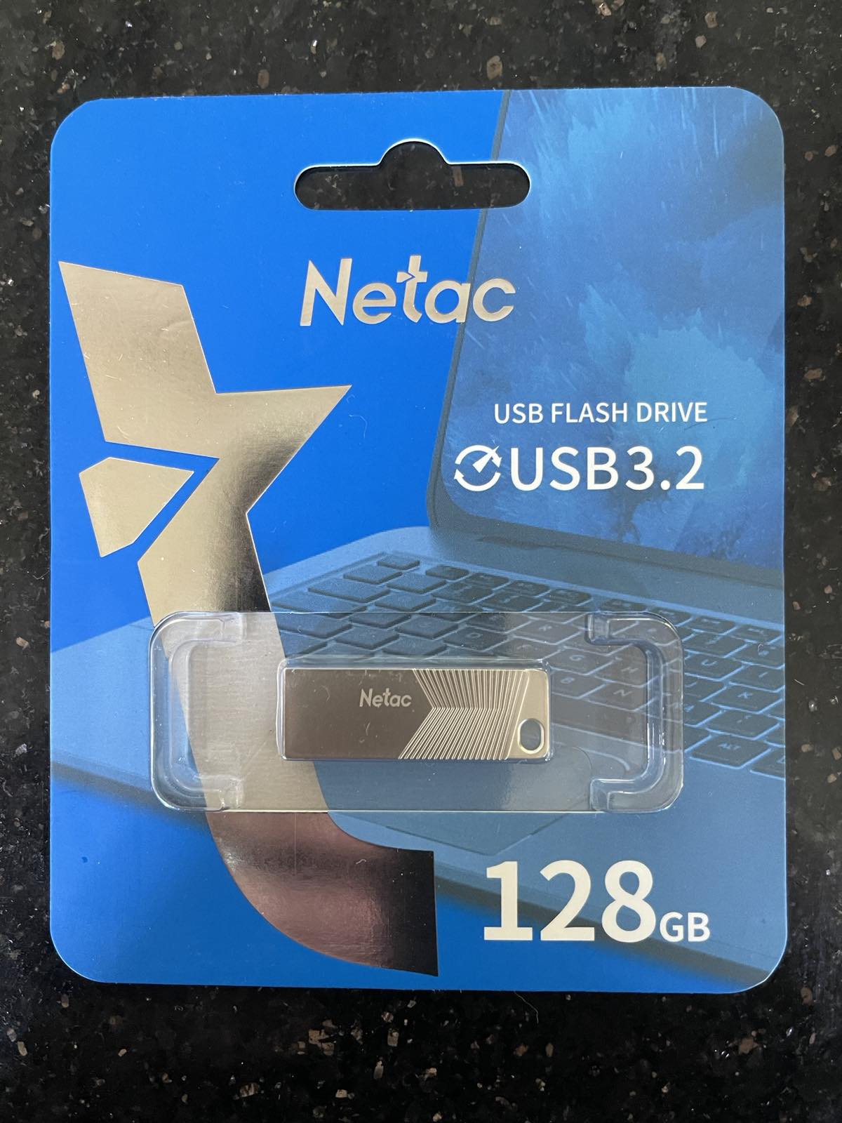 Tech Netac UM1 USB3.2 Flash Drive 128GB UFD Zinc alloy