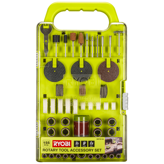 Tool Accessories - Ryobi 155 PIECE ROTARY TOOL SET