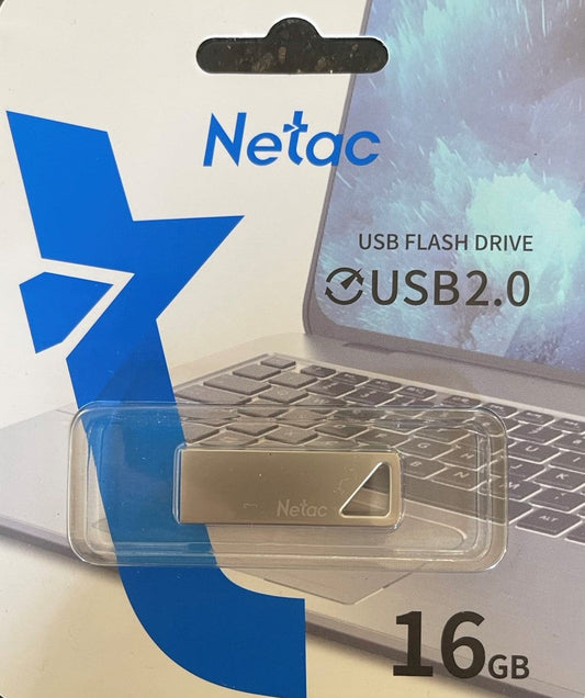 Tech Netac U326 USB2 Flash Drive 16GB UFD Zinc alloy