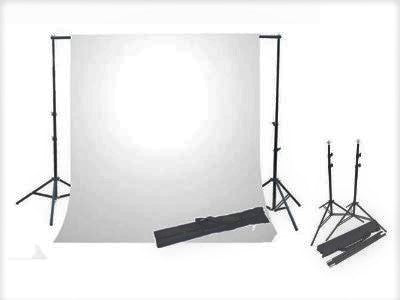 Tech Photo Studio Backdrop Background Stand +Free Bag