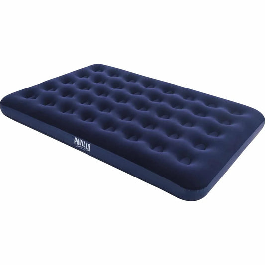 Bestway Pavillo Double Airbed H: 220mm, W: 1370mm, D: 1910mm Blue