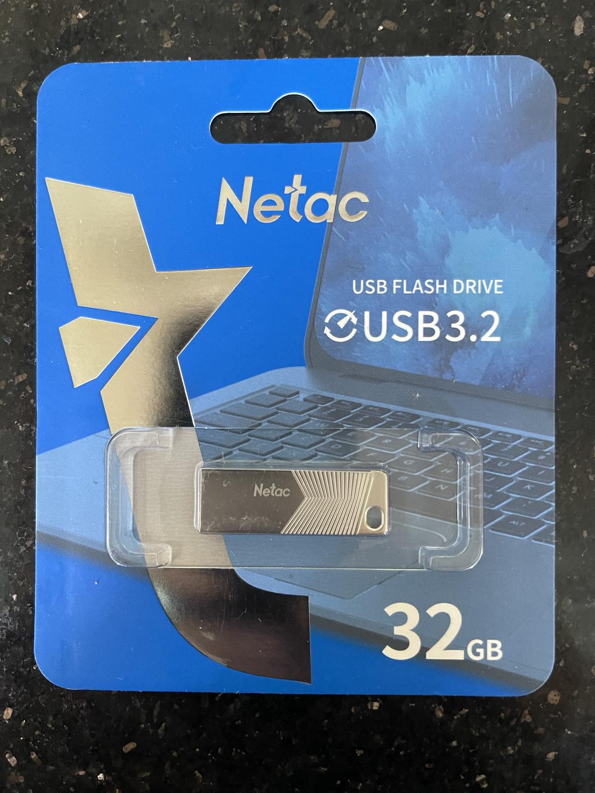 Tech Netac UM1 USB3.2 Flash Drive 32GB UFD Zinc alloy