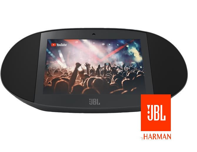 JBL Link View Smart Display Voice Activated Speaker - Black (6155987419288)