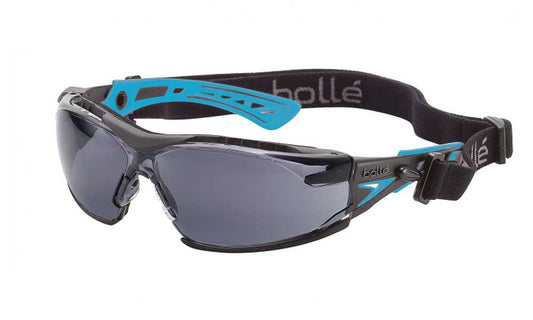 Sunglasses - Bolle Rush+ Small Seal Sunglasses, Smoke Lens (Each) - 427687 BLUE