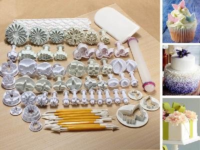 68pcs Cake Decoration Mould Tools Set (6267454357656)