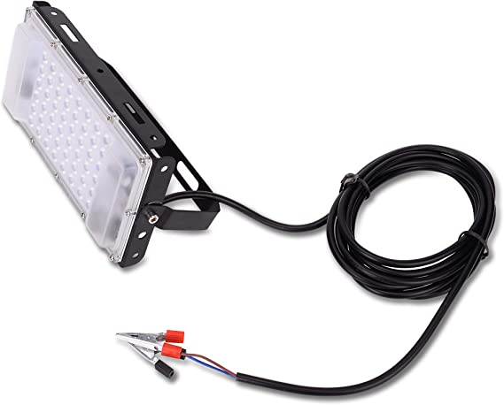 Lighting Portable Waterproof DC 24-90 Volt LED Floodlight 50 Watt