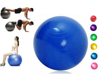 Fitness 75cm Swiss Ball Exercise Fitness Gym Fit Ball - (colour may vary)