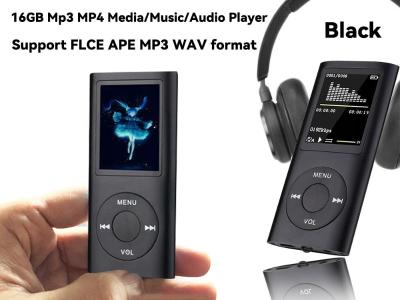 Tech Fashion Portable MP4 player - Black