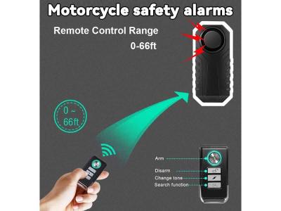 Security Alarm Wireless Anti-Theft for Motorcycle,Bike,etc